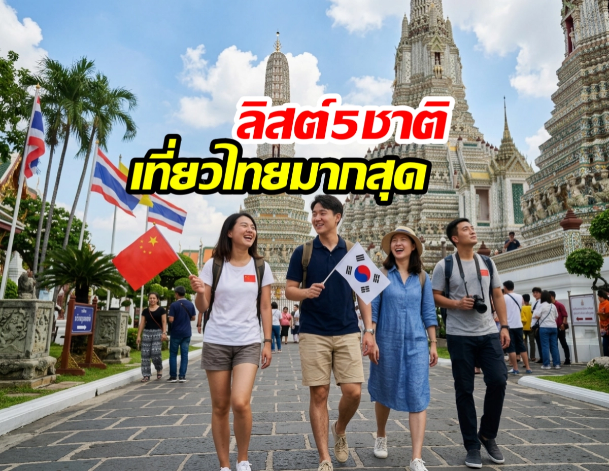 จีนครองแชมป์ นักท่องเที่ยวเกาหลีพุ่ง หนุนการท่องเที่ยวฟื้น