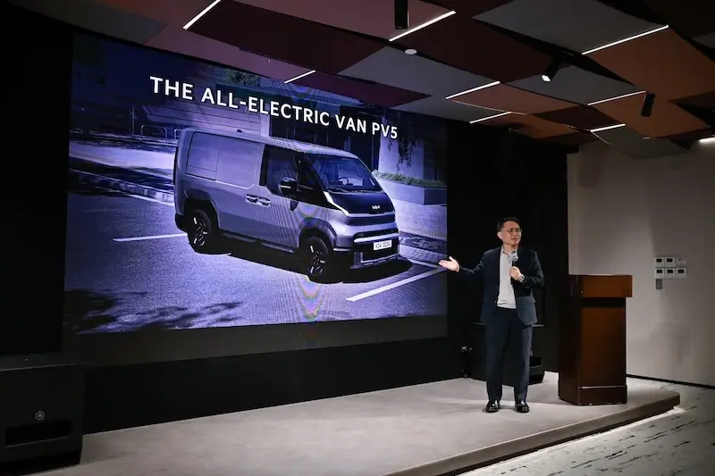 รถตู้ไฟฟ้า Kia PV5 Cargo ราคา 1.199 ล้าน ทางเลือกใหม่ของฟลีทโลจิสติกส์