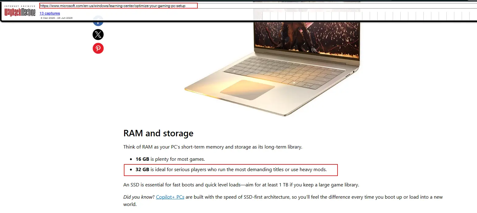 Windows 11 กำลังหันกลับมารักเครื่อง RAM 8GB อย่างจริงจัง