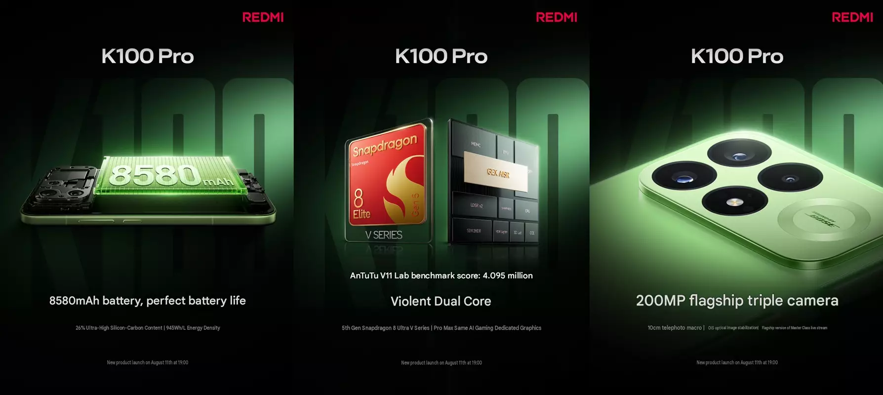 Redmi K100 Pro ยกระดับ K-Series สู่เรือธงเต็มตัวด้วยกล้อง 200MP และจอ 185Hz
