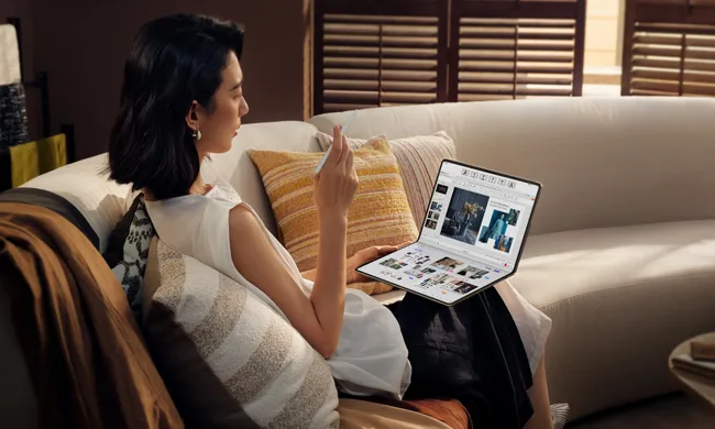 แล็ปท็อปพับได้ 18 นิ้วของ Huawei กำลังนิยามรูปแบบคอมพิวเตอร์พกพาใหม่