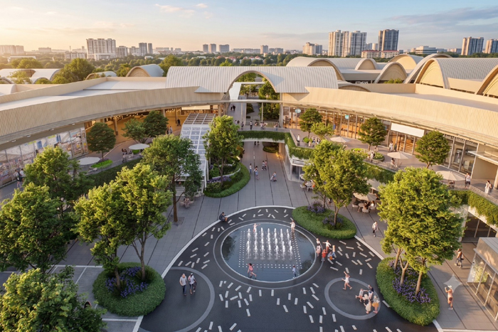 ศูนย์การค้าแบบใหม่ ผสานการใช้ชีวิต การทำงาน และชุมชนเมือง