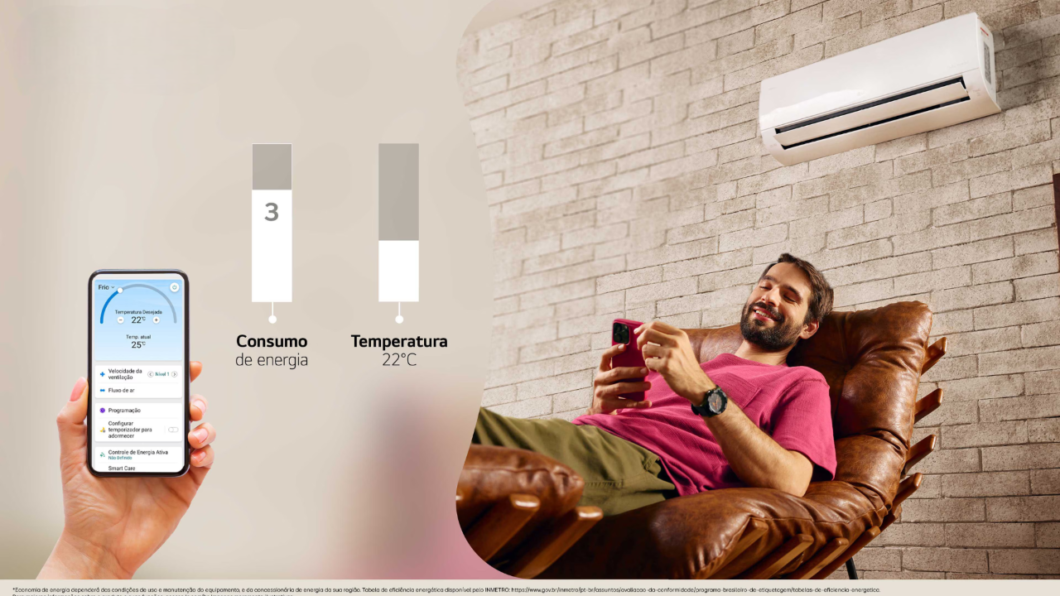 แอลจี แอร์เย็น AI Inverter เสริม WiFi ลดใช้พลังงาน