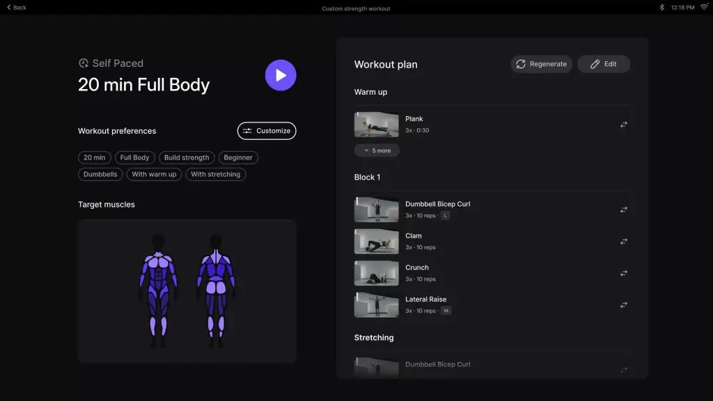 รีวิว 3 แอปโค้ชฟิตเนส AI สำหรับฟิตเนสที่บ้านด้วย AI