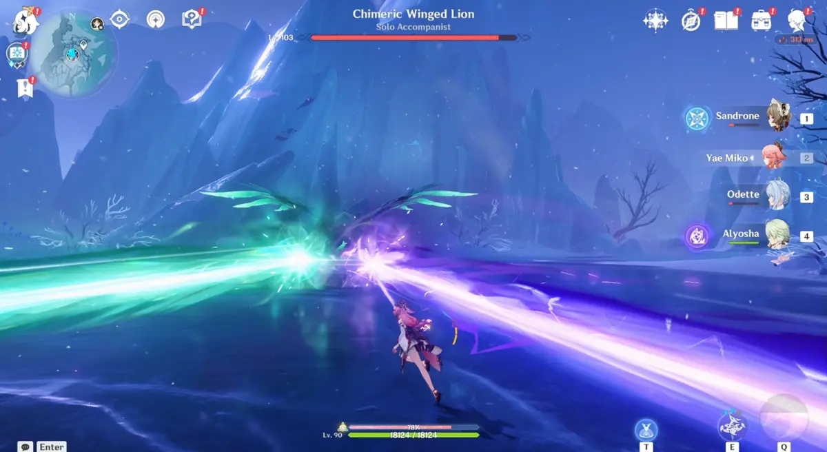 Genshin Impact 7.0 เปิดแดน Snezhnaya พร้อมบอส Chimeric Winged Lion ที่โหดสุดในยุคมือถือ