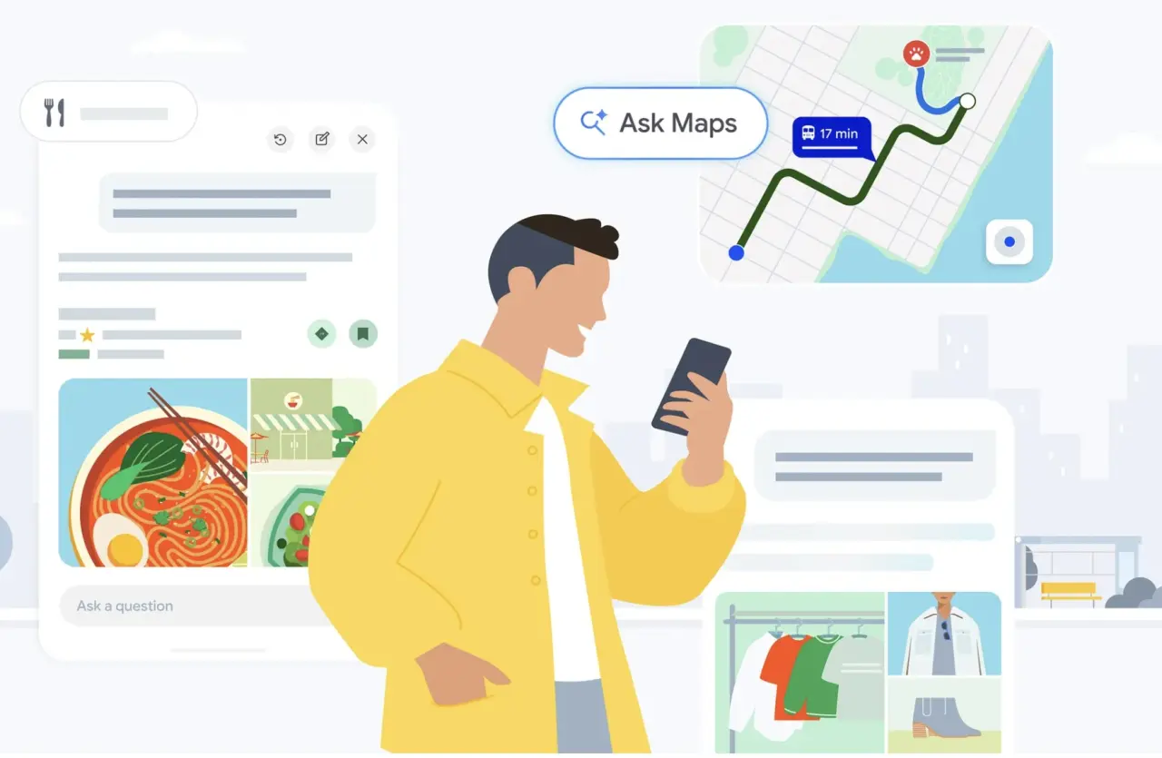 Ask Maps เปลี่ยนแผนที่ให้เป็นผู้ช่วยเดินทางอัจฉริยะเต็มตัว