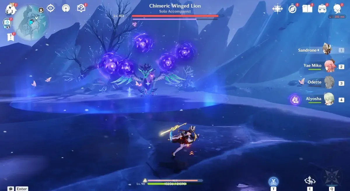 Genshin Impact 7.0 เปิด Snezhnaya พร้อมบอส Chimeric Winged Lion