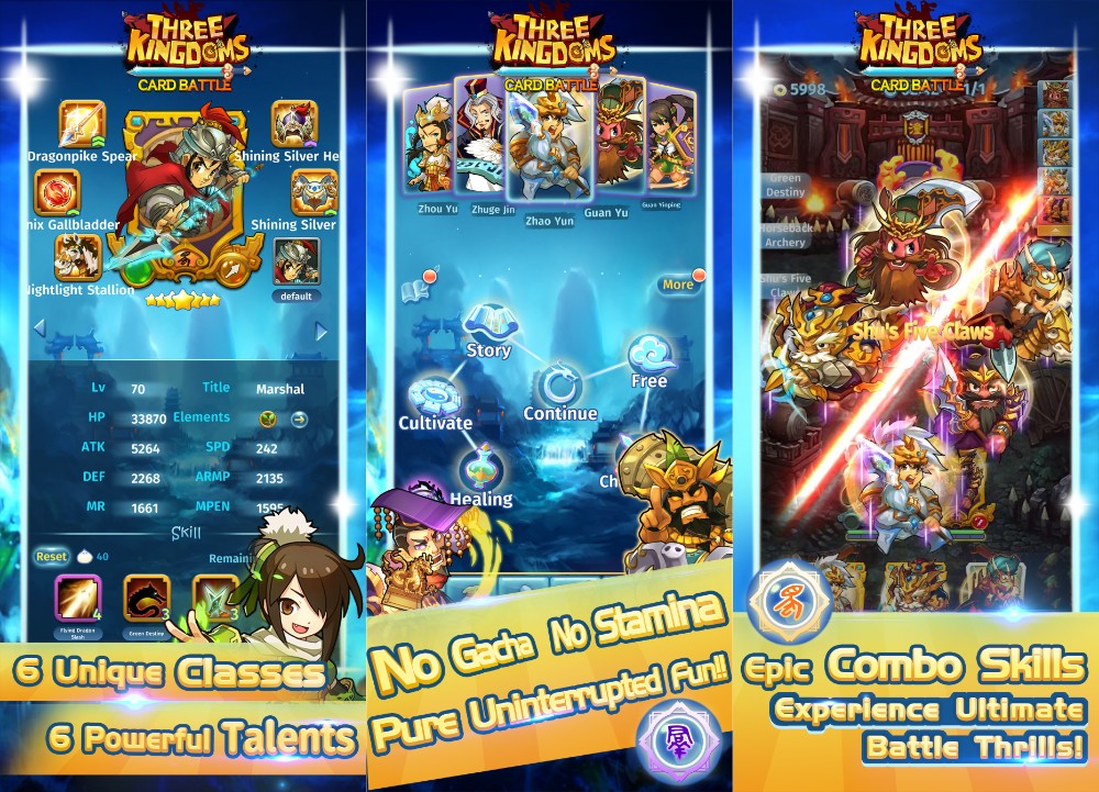 เทียบสาม Idle RPG เกมใหม่ สายการ์ด สายวางแผน และสายหุ่นเหล็ก