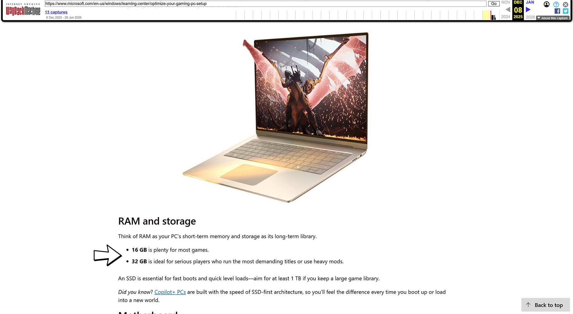 เมื่อ Microsoft ถอนคำแนะนำ RAM 32GB ความสับสนใหม่ของผู้ใช้ Windows 11