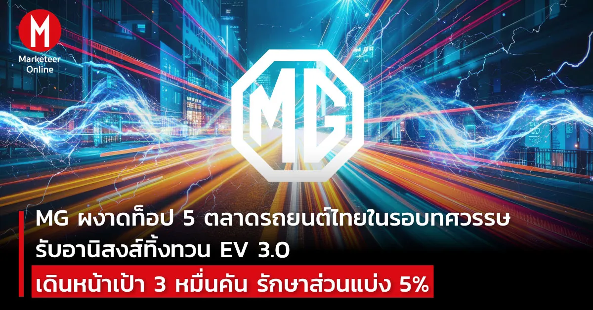 จากผู้เล่นหน้าใหม่สู่ท็อป 5: ถอดรหัสเกมรุก EV ของ MG