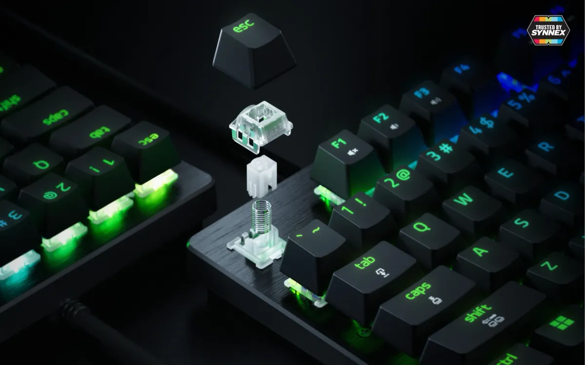 Hall Effect คีย์บอร์ดศึก 8KHz ระหว่าง Razer Huntsman V3 และ Corsair Clipper Pro Mini