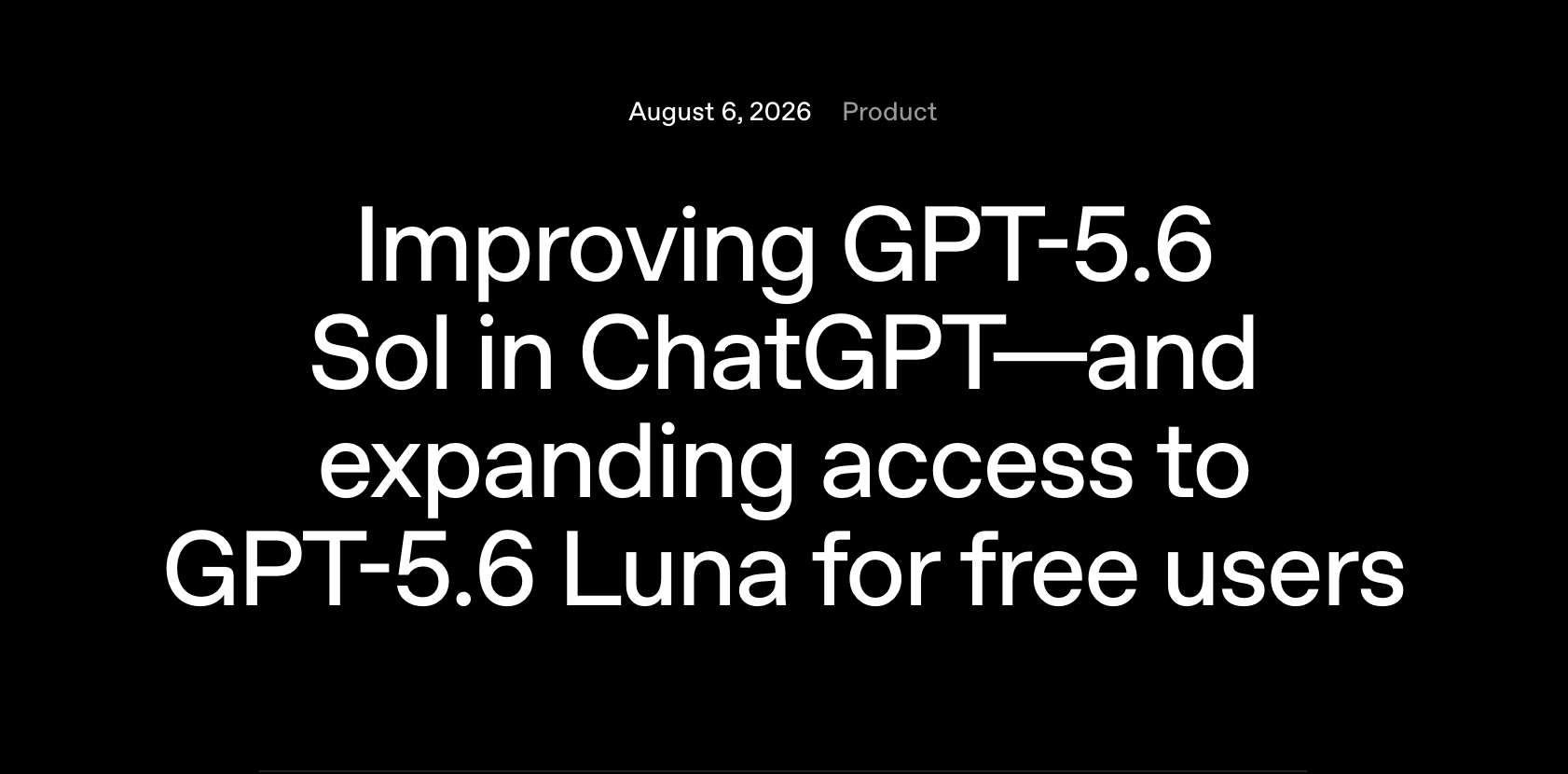 ChatGPT ฟรีไม่จำกัด แชท Luna ให้คุ้มทุกข้อความ