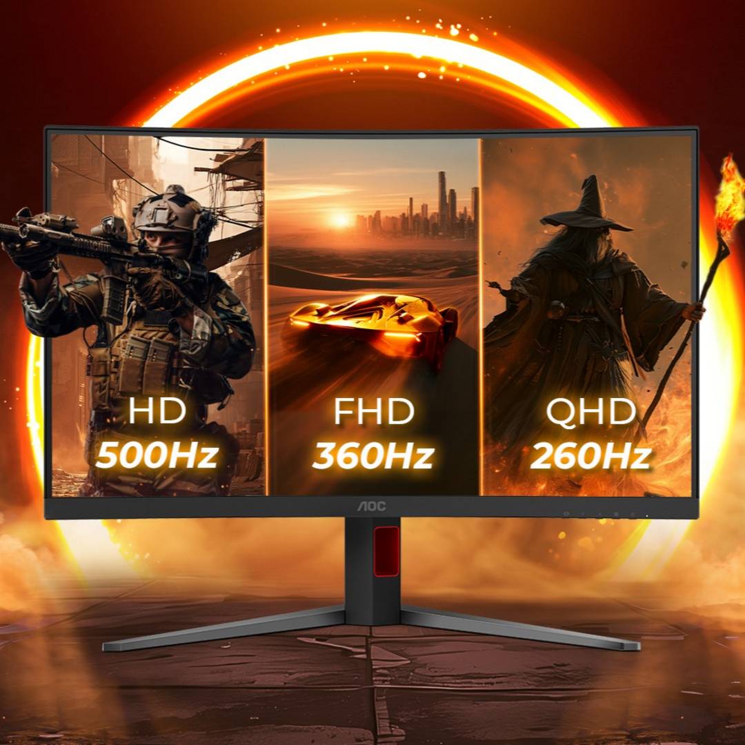จอเกมมิ่งหลายโหมด: เลือกความเร็วหรือความละเอียดให้ตรงสายเล่น