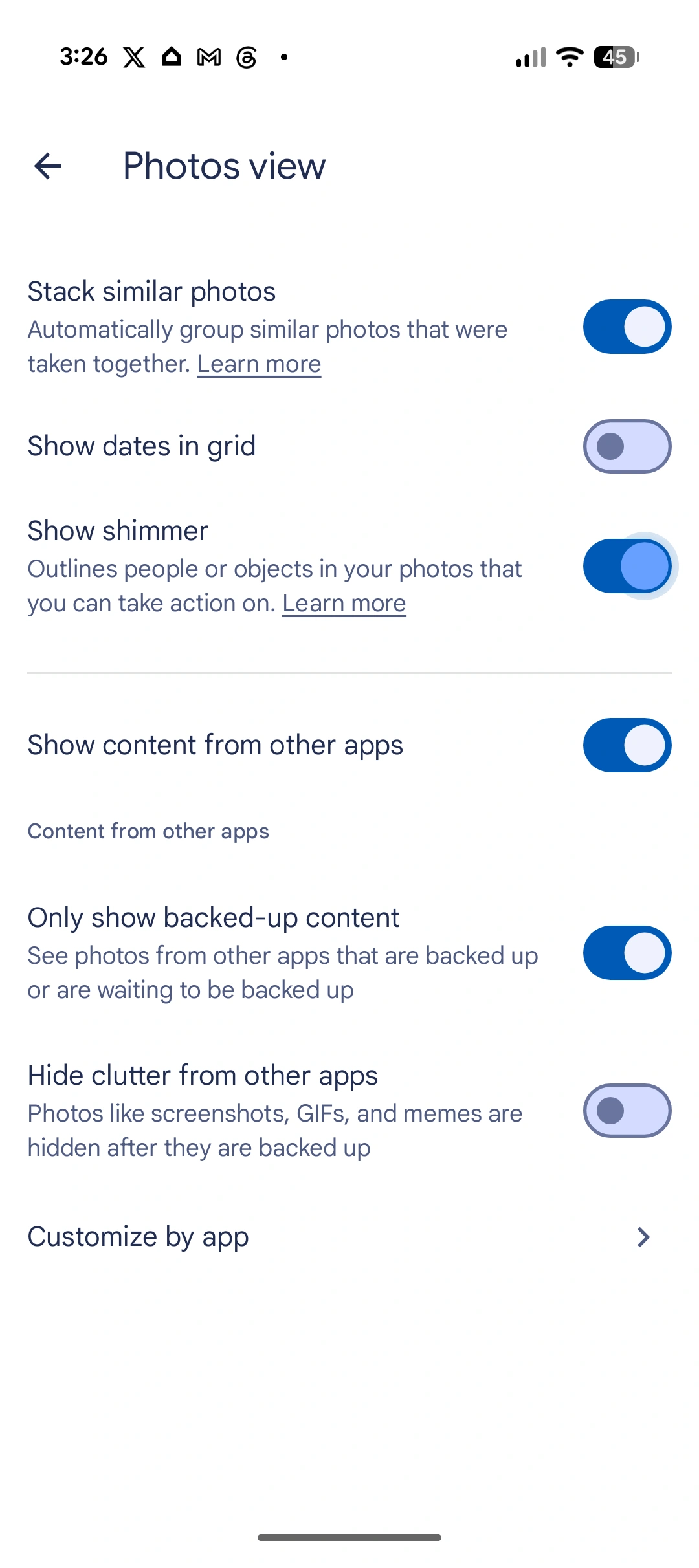 ปิดเอฟเฟกต์ระยิบระยับใน Google Photos ให้หมดสมาธิ