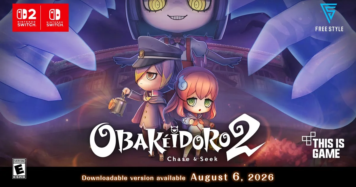 OBAKEIDORO 2: Chase & Seek เกมไล่จับ 8 ผู้เล่นสุดอลหม่านบน Nintendo Switch
