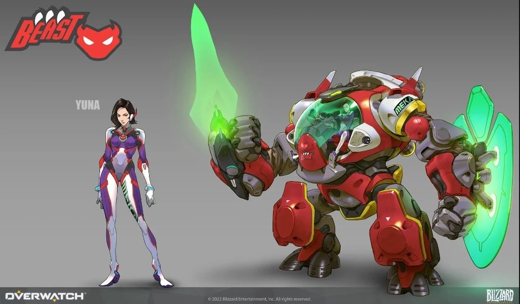 D.Mon แทงค์ Overwatch ใหม่ที่เปลี่ยนเกมการเล่นหุ่นยนต์