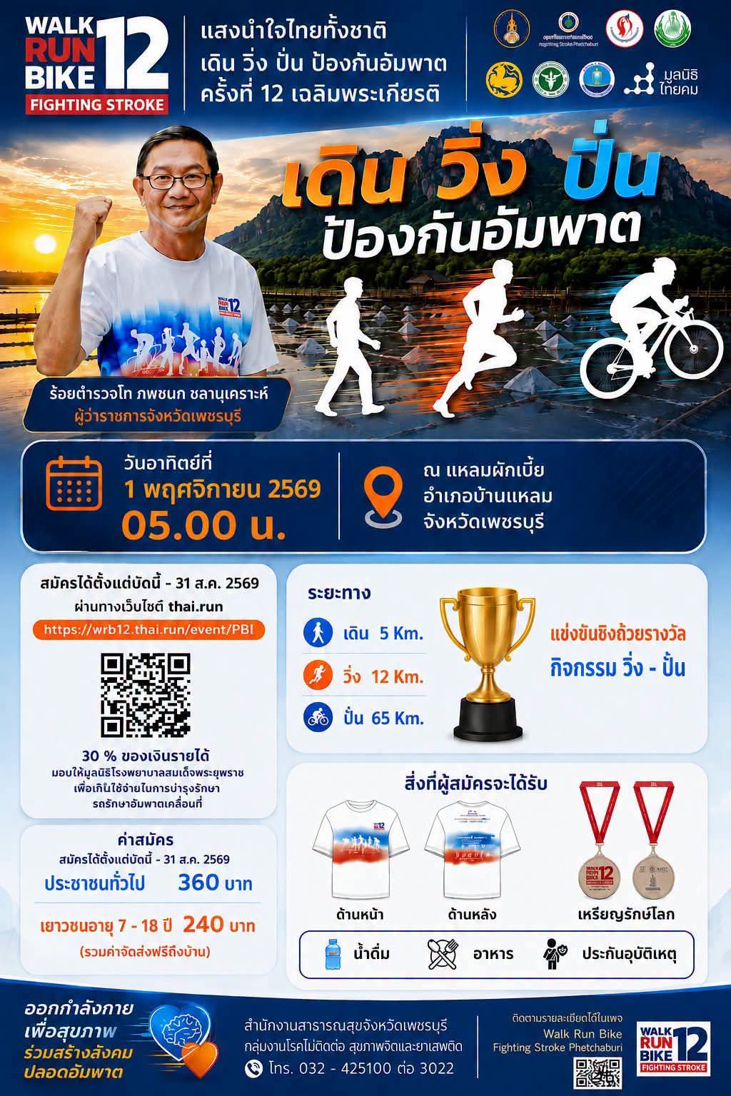 เดิน วิ่ง ปั่น กำลังกลายเป็นยุทธศาสตร์ป้องกันอัมพาตที่ทรงพลังที่สุด