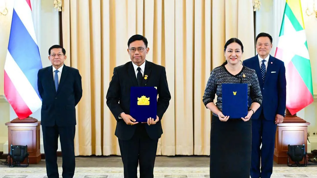 สองประเทศลงนาม TOR ตั้งคณะทำงานร่วมแก้มลพิษน้ำข้ามแดน