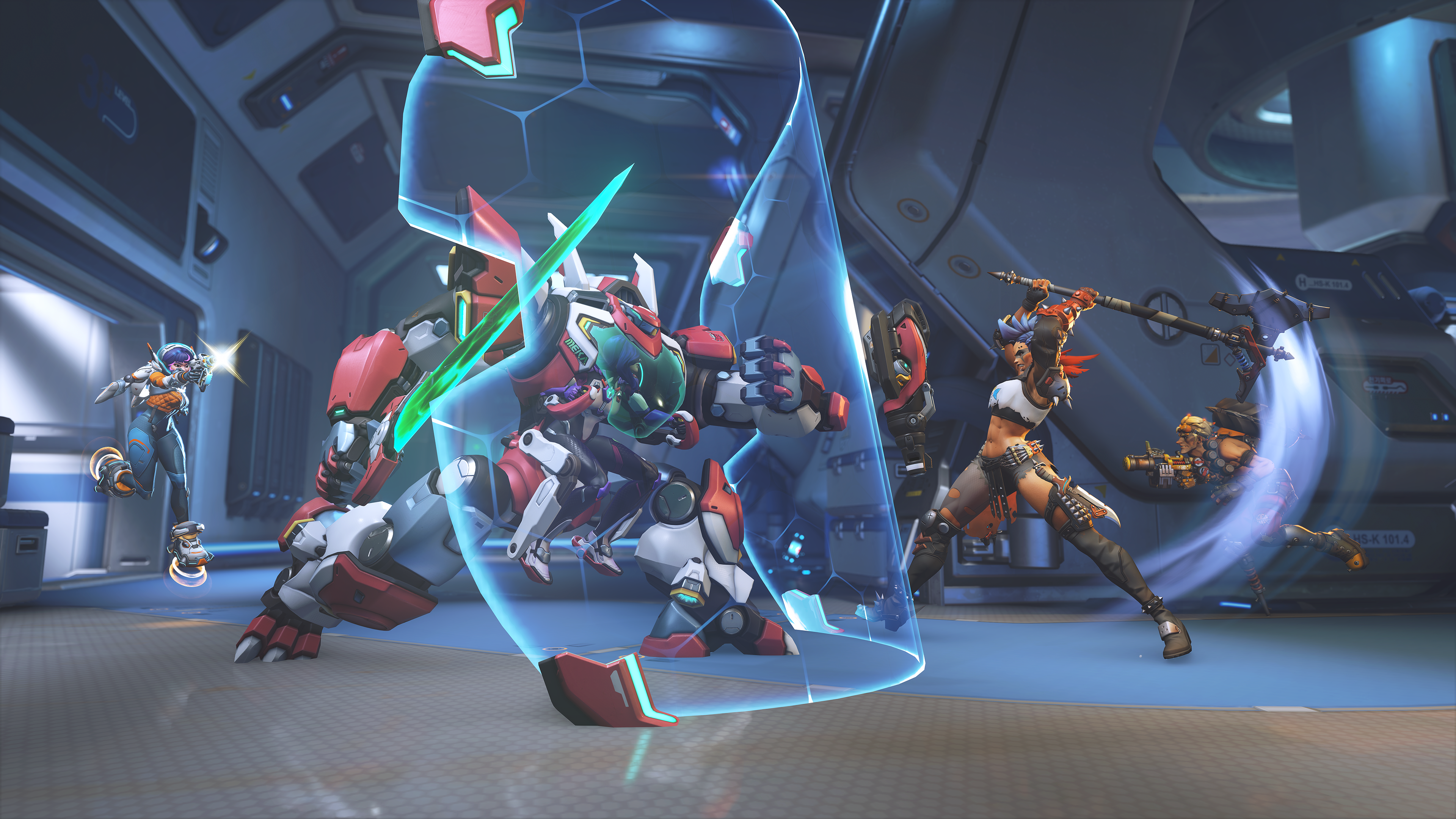 D.Mon ฮีโร่ใหม่สายหุ่นดาบโล่ที่พา Overwatch หลุดสูตร D.Va