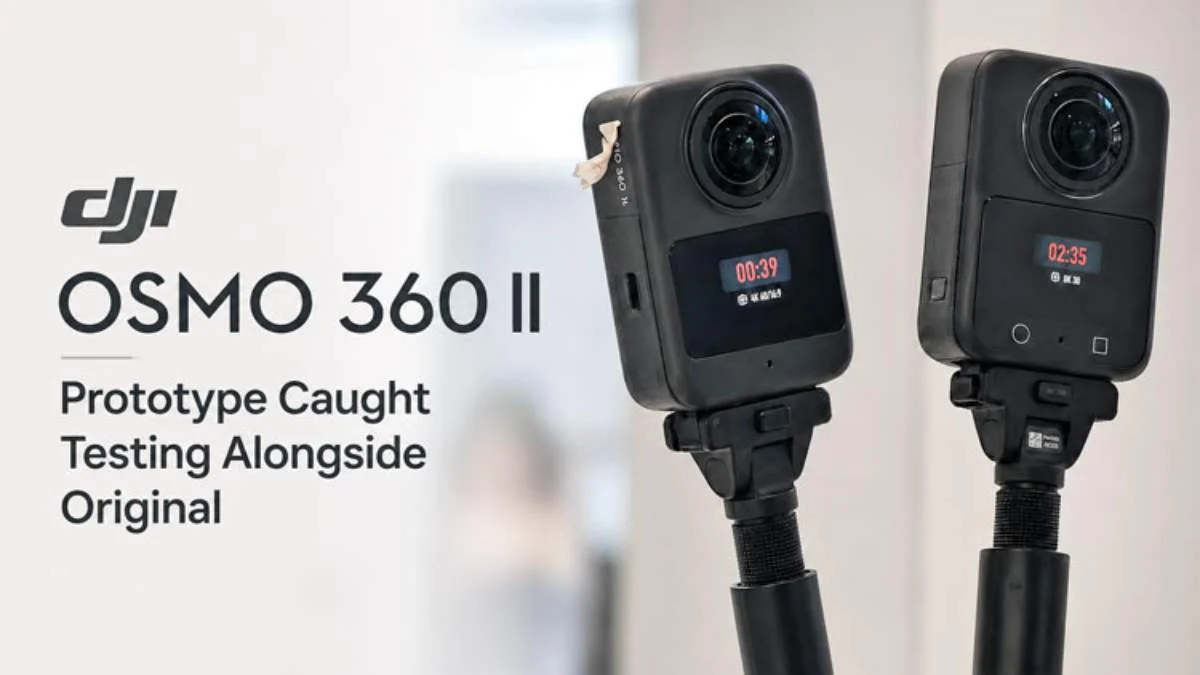 DJI Osmo 360 II ยกระดับกล้อง 360 องศาสู่ยุค 8K เลนส์ถอดเปลี่ยนได้