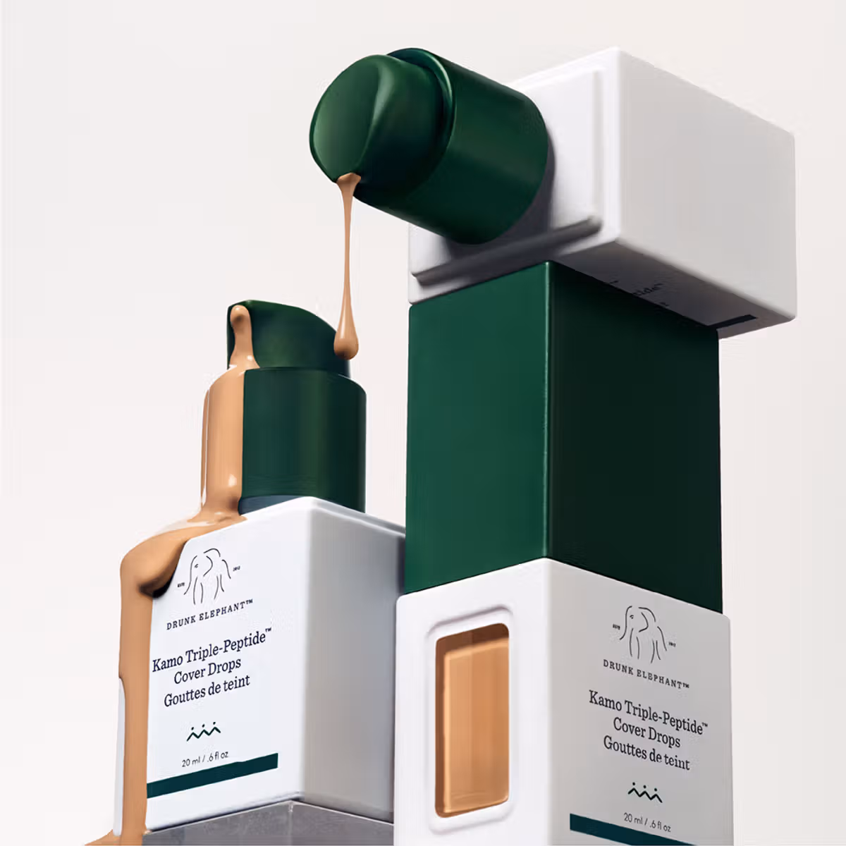 รีวิว Kamo Triple-Peptide Cover Drops รองพื้นเปปไทด์ที่เป็นได้ทั้งเซรั่มและเมกอัป