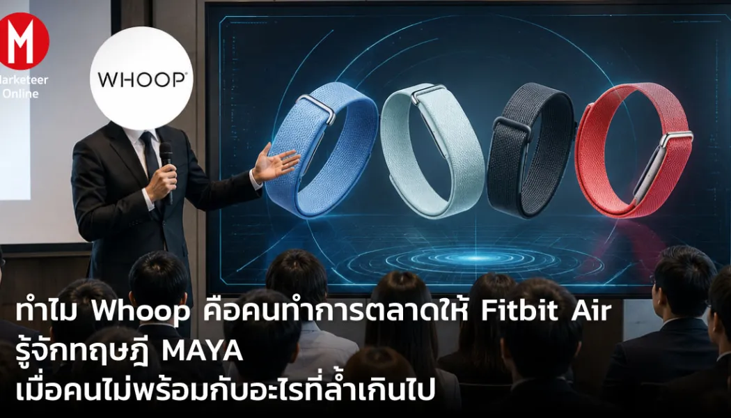 สายรัดอัจฉริยะ WHOOP ที่กำลังเขย่าตลาดนาฬิกาติดตามฟิตเนส