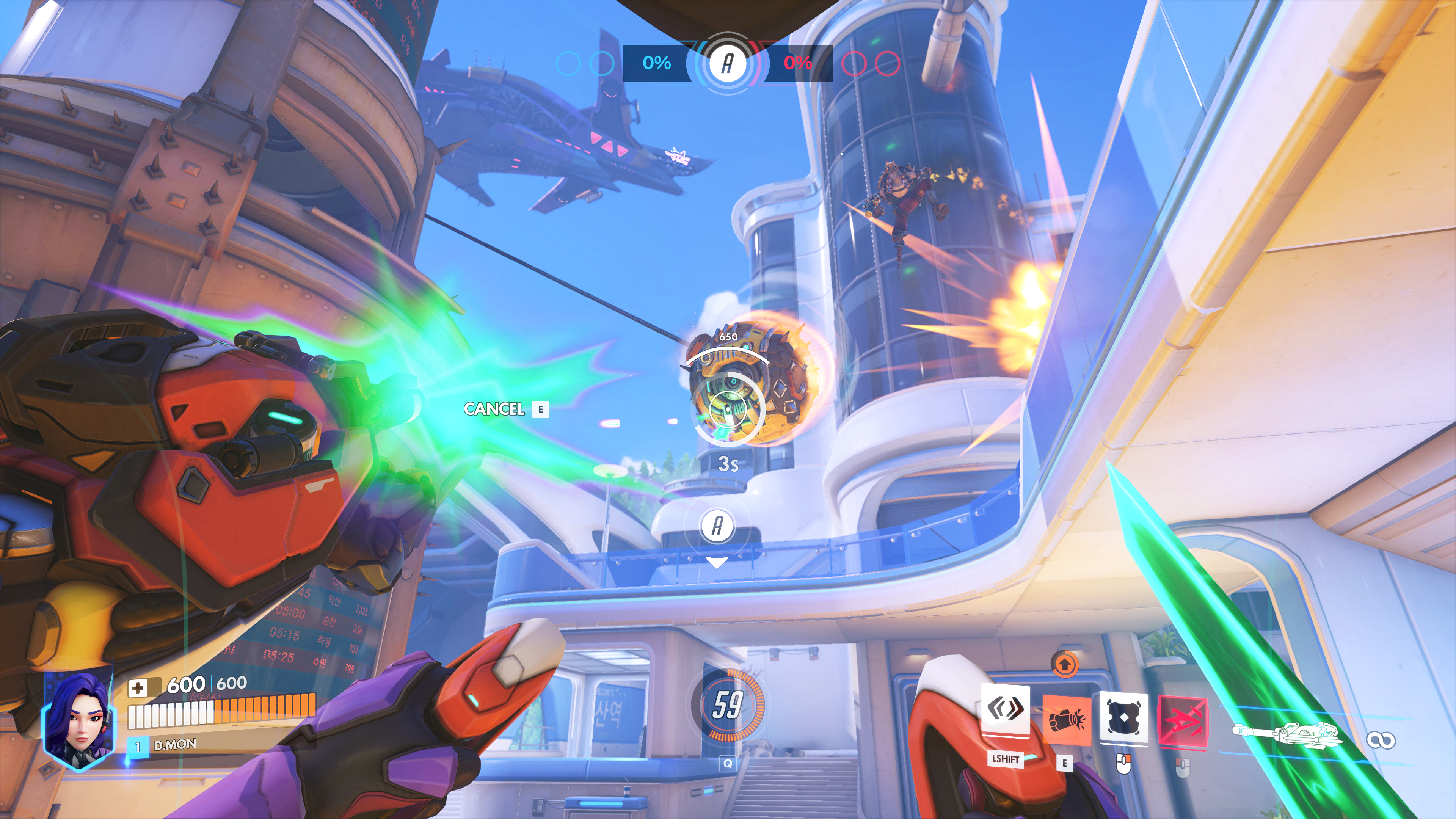 D.Mon ฮีโร่ใหม่สายหุ่นดาบโล่ที่พา Overwatch หลุดสูตร D.Va