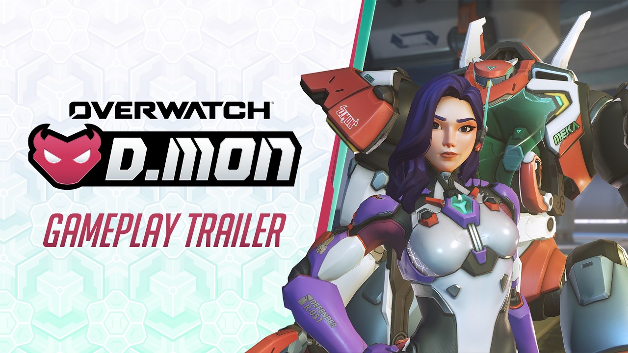 D.Mon ฮีโรใหม่ที่ฉีกกรอบหุ่นยนต์ Overwatch แบบ D.Va