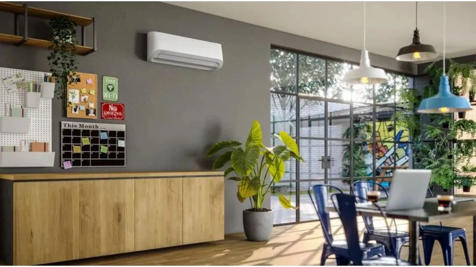 แอลจี แอร์เย็น AI Inverter เสริม WiFi ลดใช้พลังงาน