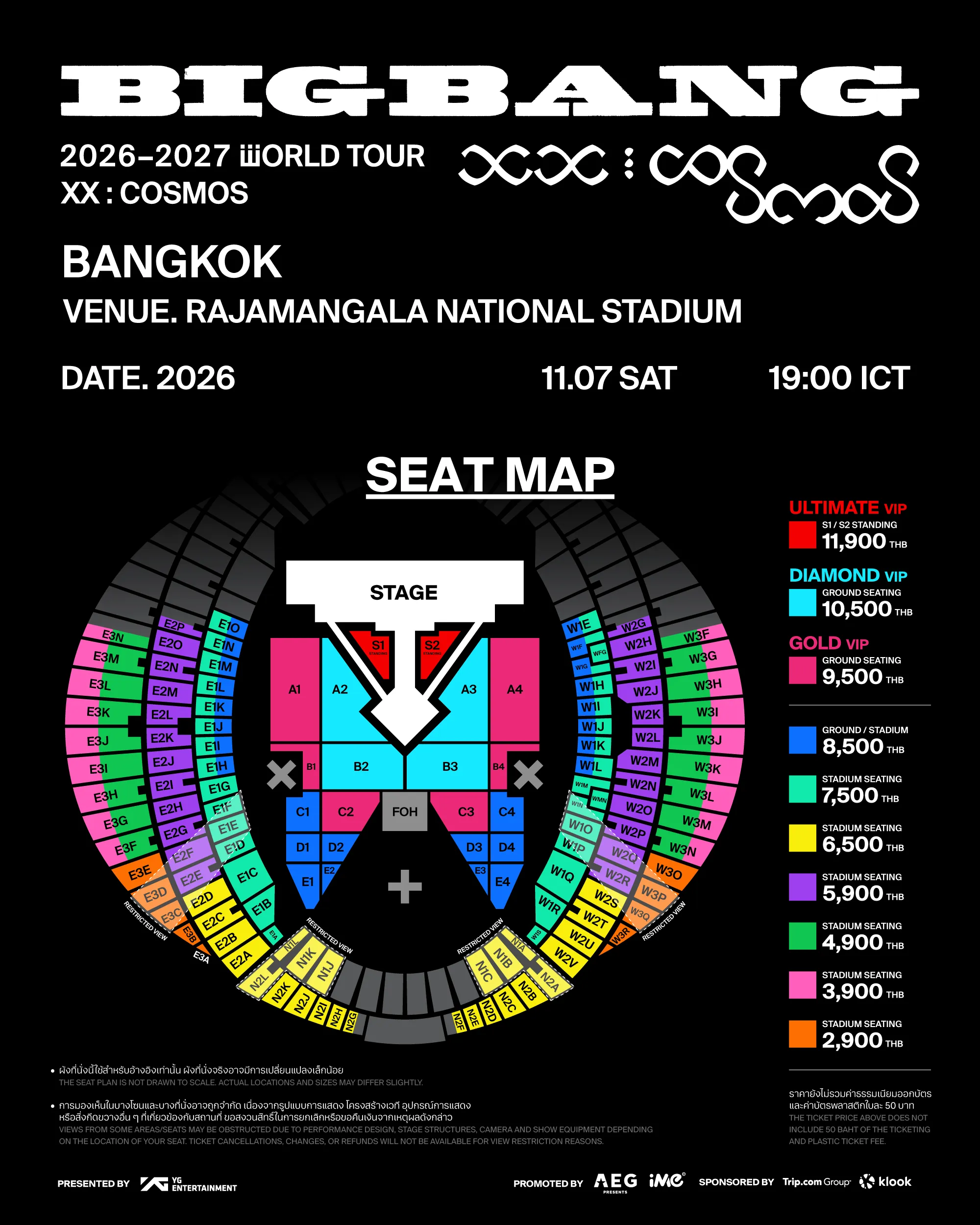 BIGBANG XX:COSMOS ทัวร์ 20 ปีที่กำลังเขียนประวัติศาสตร์ใหม่
