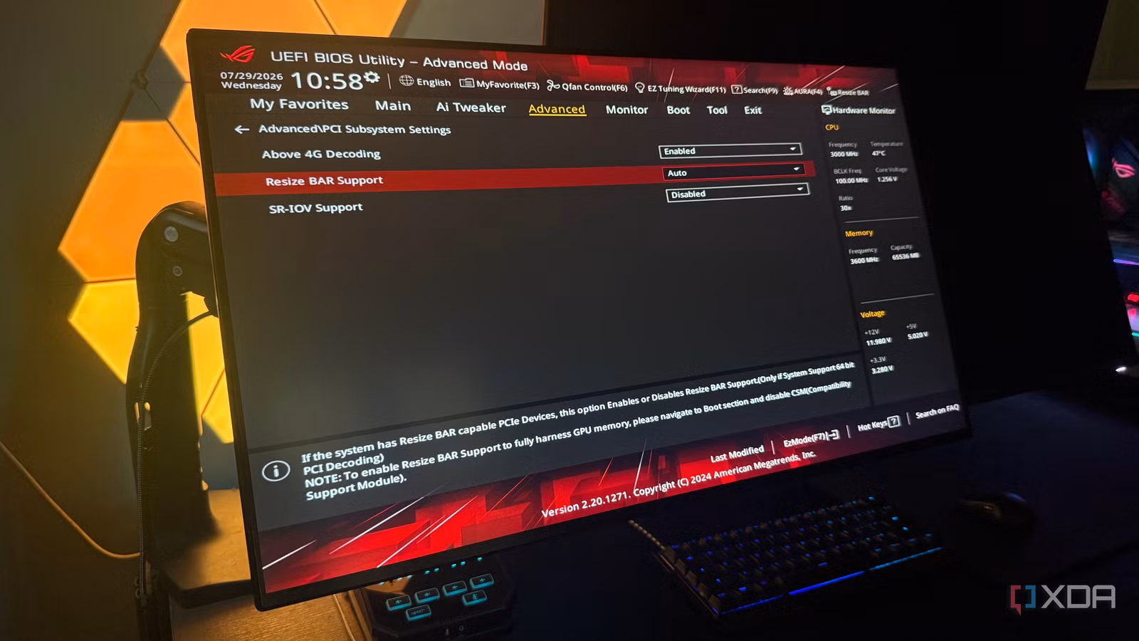 NVIDIA แอบปิด Resizable BAR ในเกม ทั้งที่เปิดแล้วใน BIOS