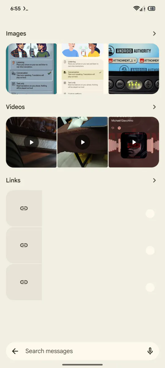 คู่มือใช้เมนูลอย Google Messages ด้วยมือเดียวและคัดลอกข้อความแบบเลือกส่วน