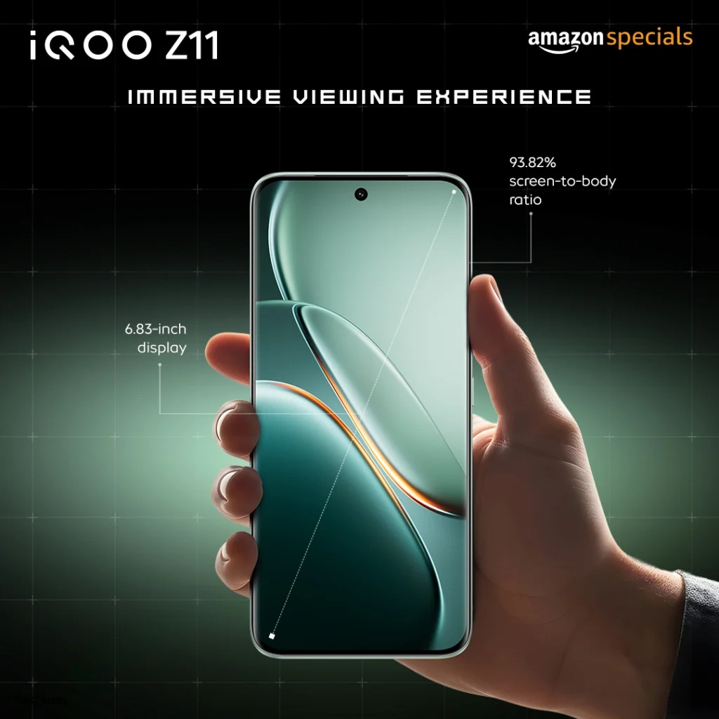 iQOO Z11 จอโค้ง AMOLED และ Dimensity 7500 Turbo ทางเลือกสมาร์ทโฟนกลางราคาที่ใกล้เรือธง