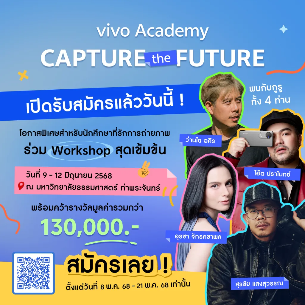 เมื่อกล้อง 200MP และ AI เปลี่ยนสมาร์ตโฟนให้เป็นห้องเรียนภาพถ่าย