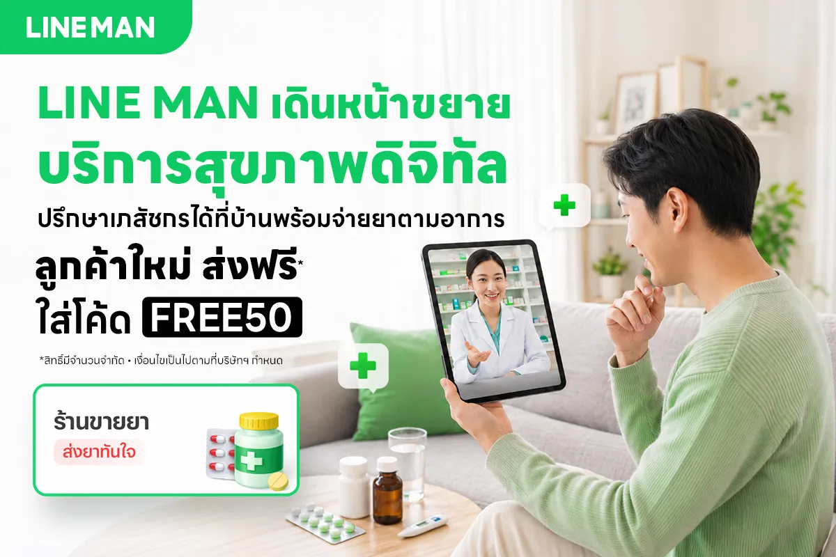 ซื้อยาออนไลน์เปลี่ยนเกมสุขภาพ: เมื่อเภสัชกรรมดิจิทัลเดินมาถึงหน้าบ้าน