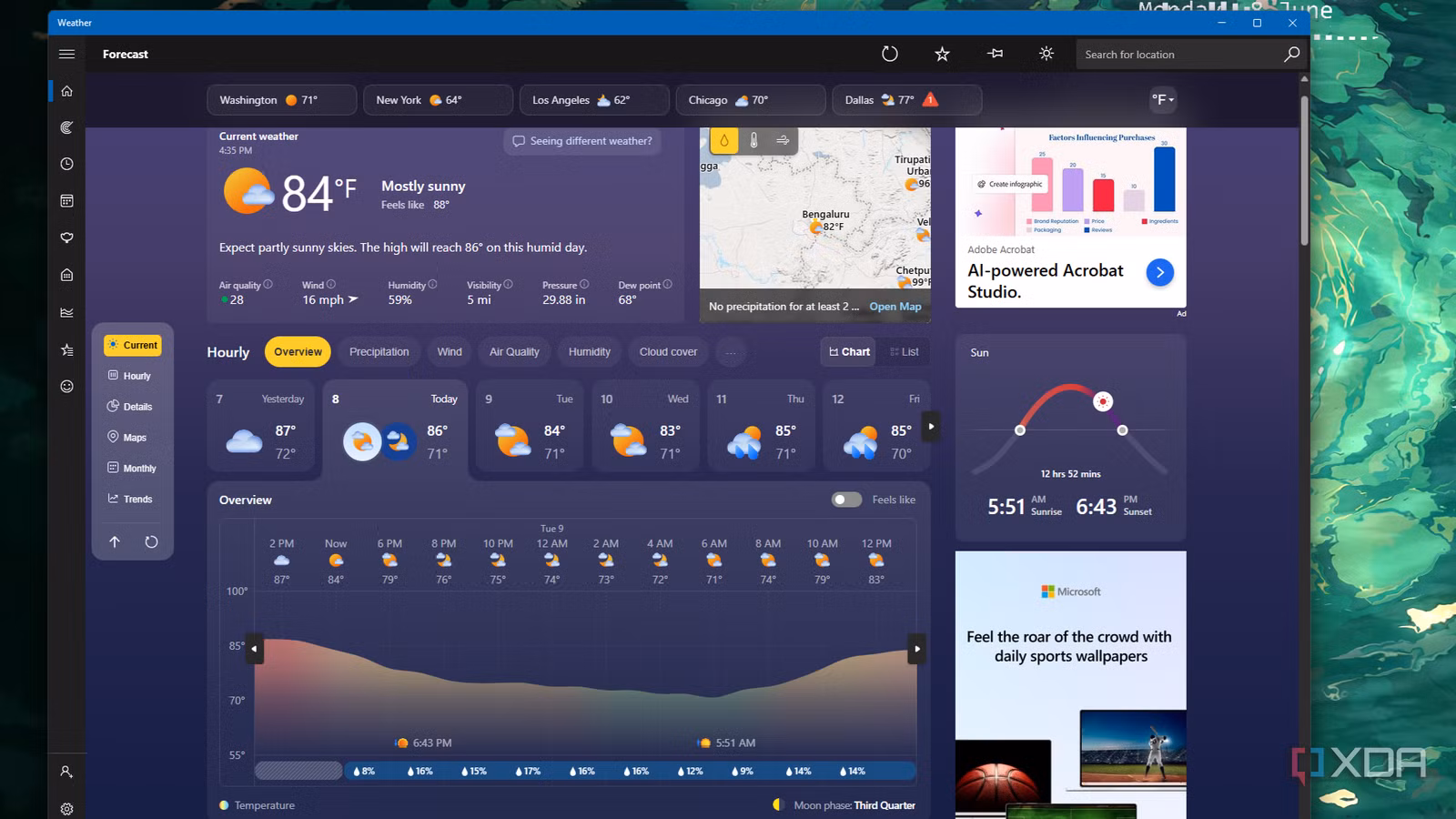แอปสภาพอากาศ Windows 11 ใช้ RAM สูงเกินจำเป็น สะท้อนปัญหาประสิทธิภาพทั้งระบบ