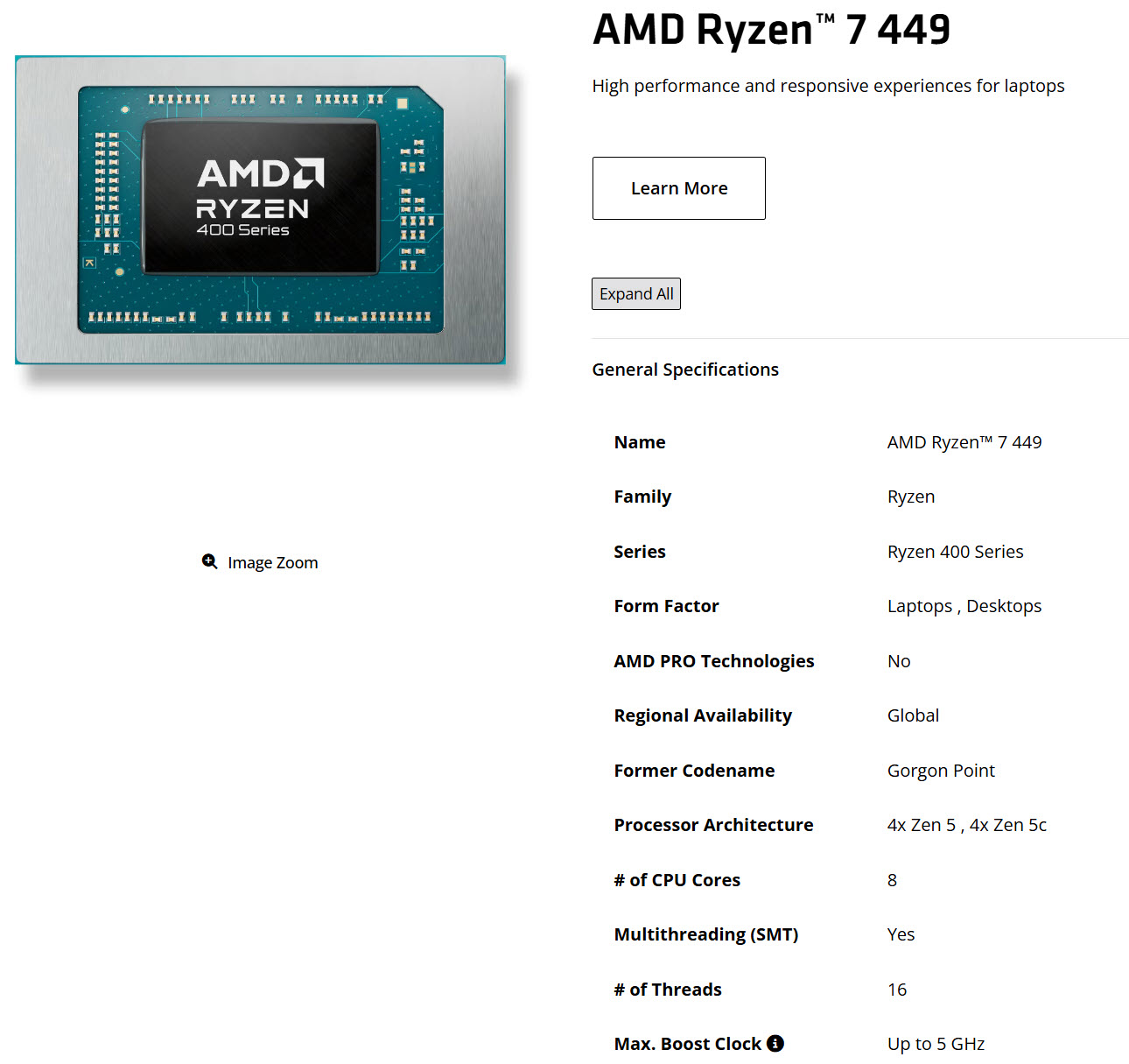 AMD Ryzen 7 449 และ Ryzen 5 439 ตัด NPU เพื่อโน้ตบุ๊กเกมมิงราคาย่อมเยา