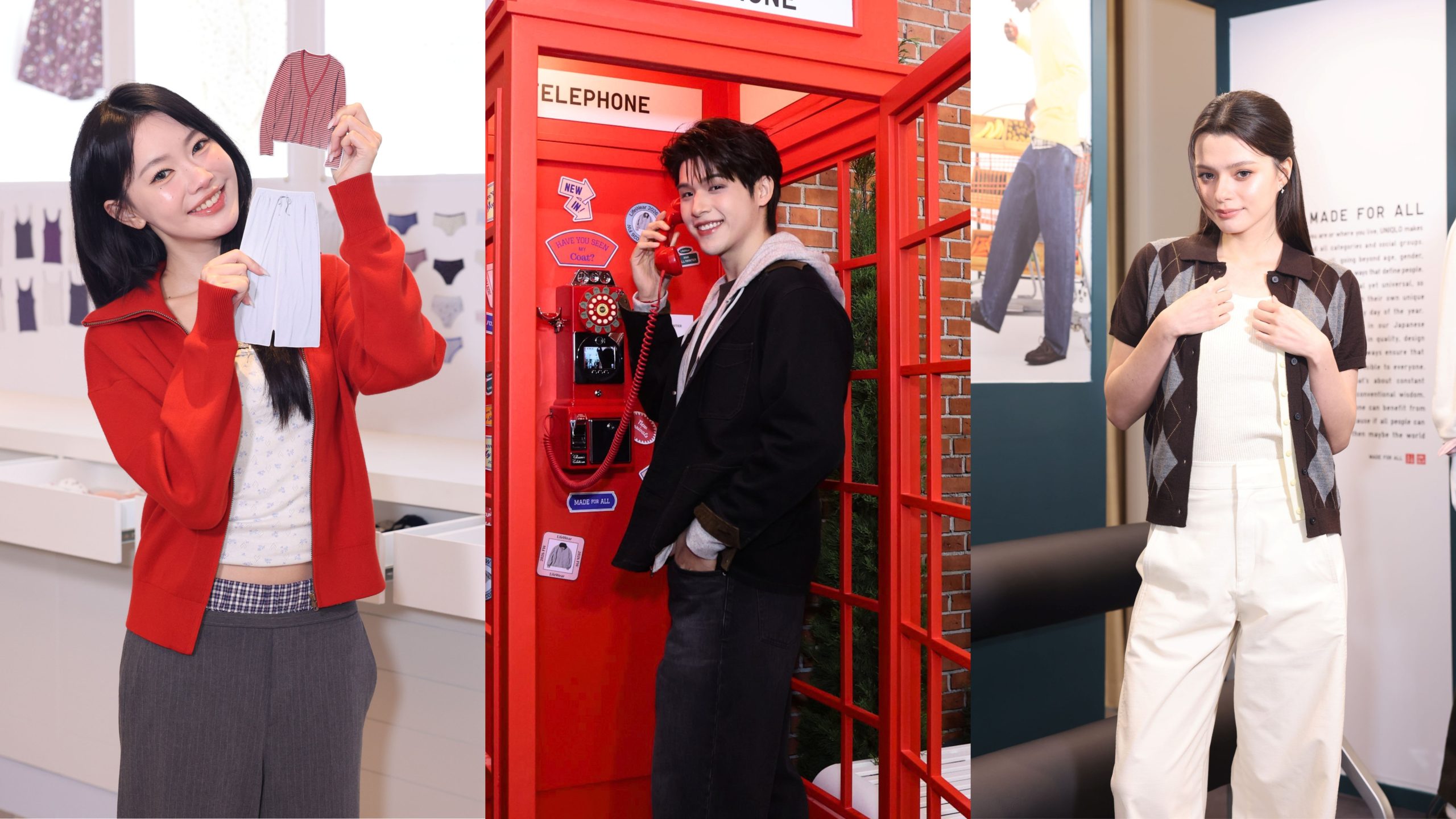 ยูนิโคล่ LifeWear ฤดูใบไม้ร่วง: แต่งตัวตามจังหวะชีวิตเมือง