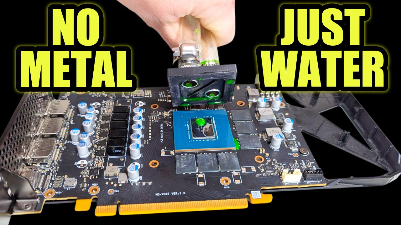 Direct Die Cooling ดันอุณหภูมิ GPU ลงเหลือ 28°C ด้วยบล็อก 3D