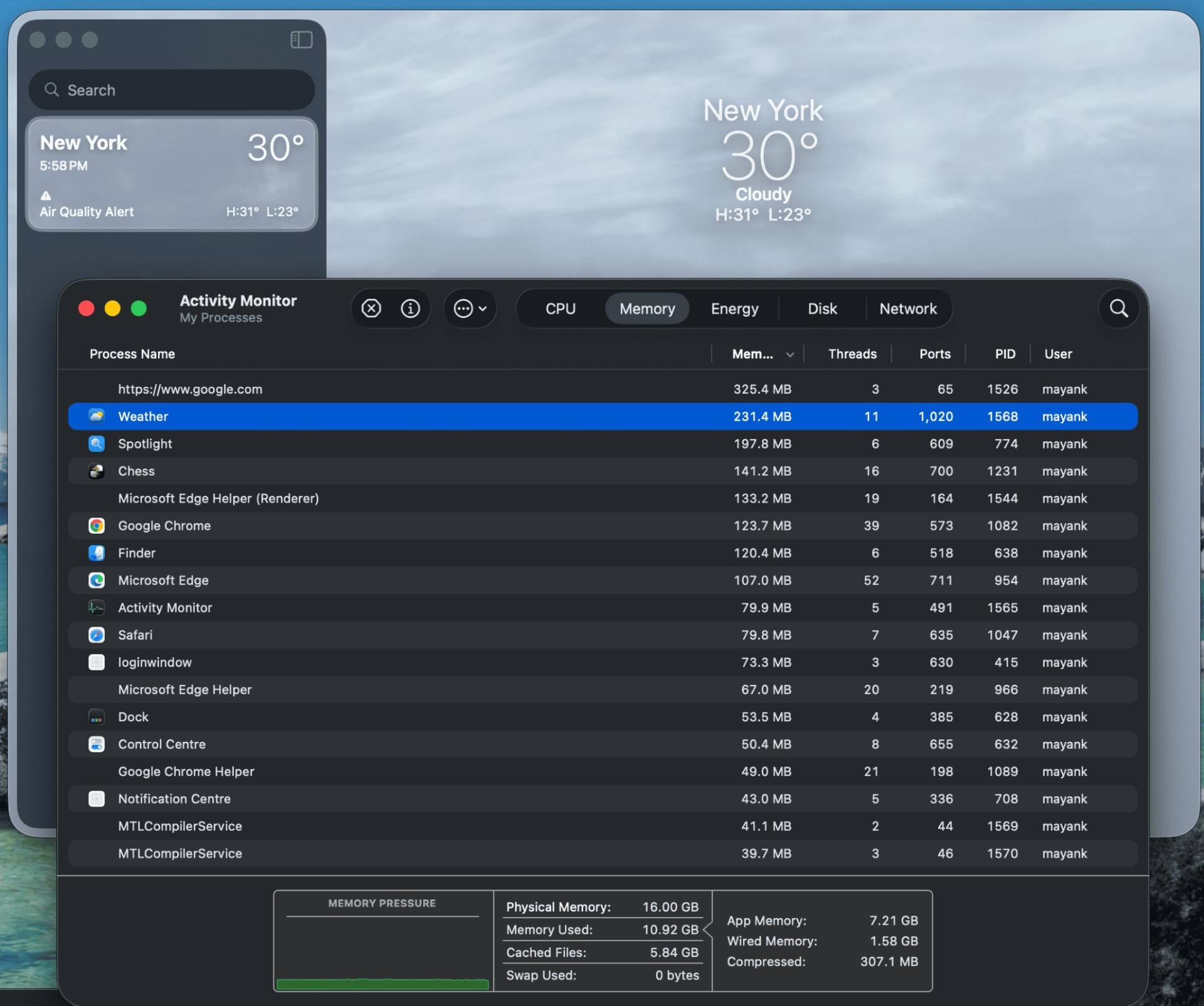 แอป Weather บน Windows 11 กิน RAM ระดับเบราว์เซอร์ ขัดสัญญาเรื่องความเบา