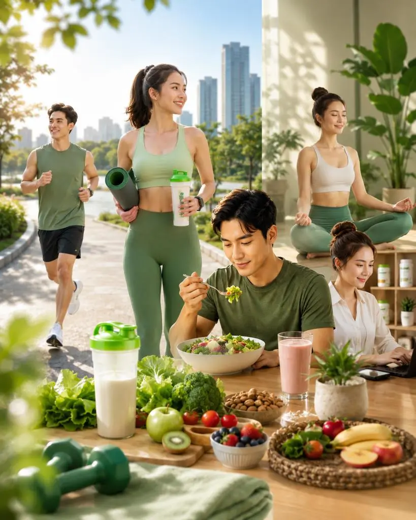 82% ของคนเอเชียแปซิฟิกหันมาใส่ใจสุขภาพแบบองค์รวม: เทรนด์เวลเนสใหม่กำลังเปลี่ยนวิถีชีวิต