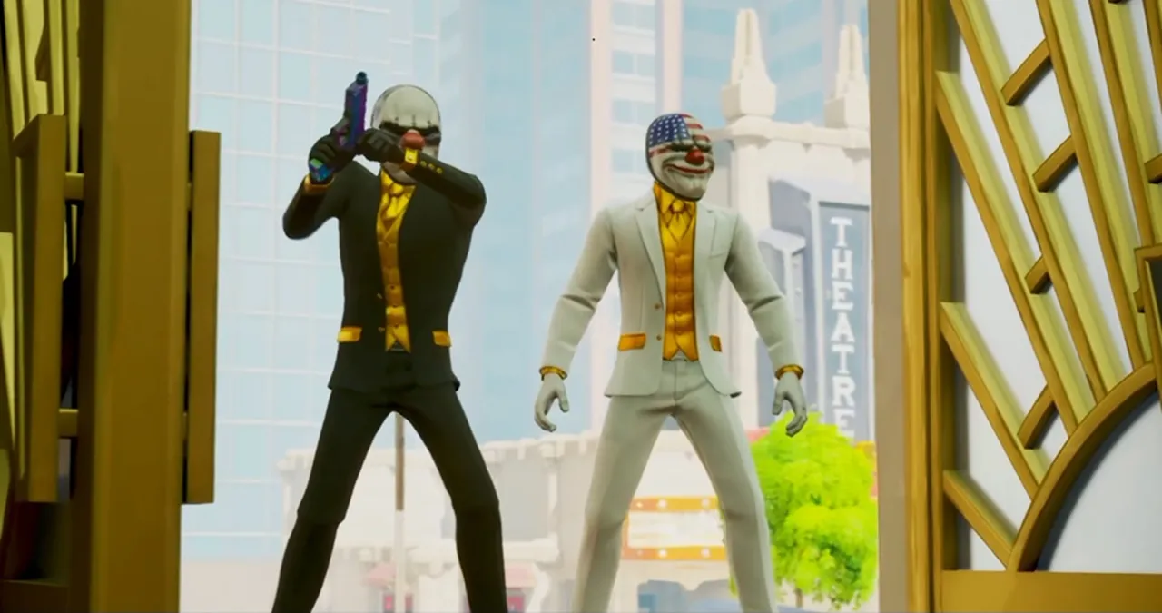 Payday บุก Fortnite แบบใหม่ผ่าน UEFN แทนสกิน