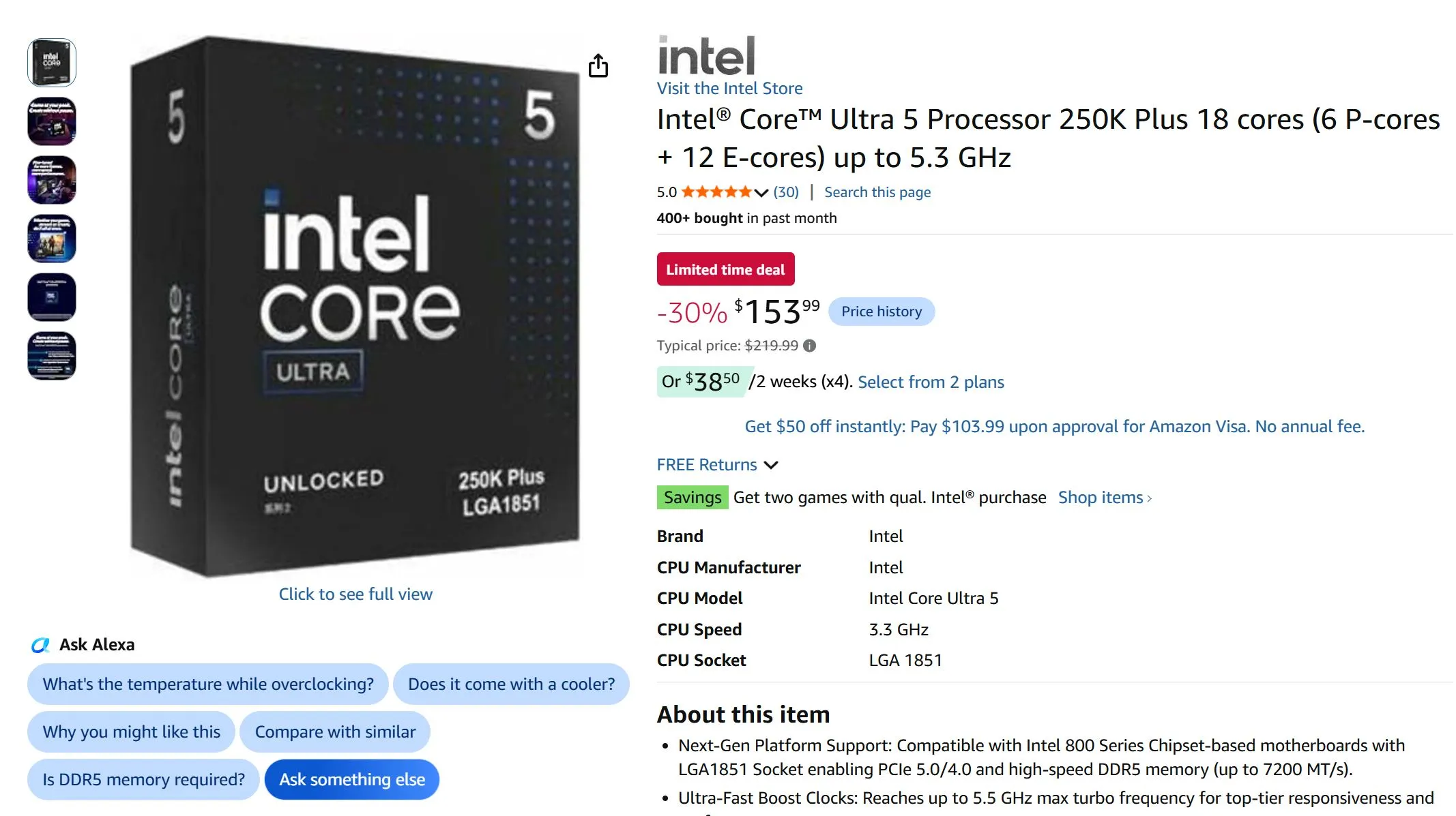 ราคา CPU เกมมิ่ง ร่วงแรง รวมดีล Ryzen และ Intel ที่คุ้มสุดตอนนี้