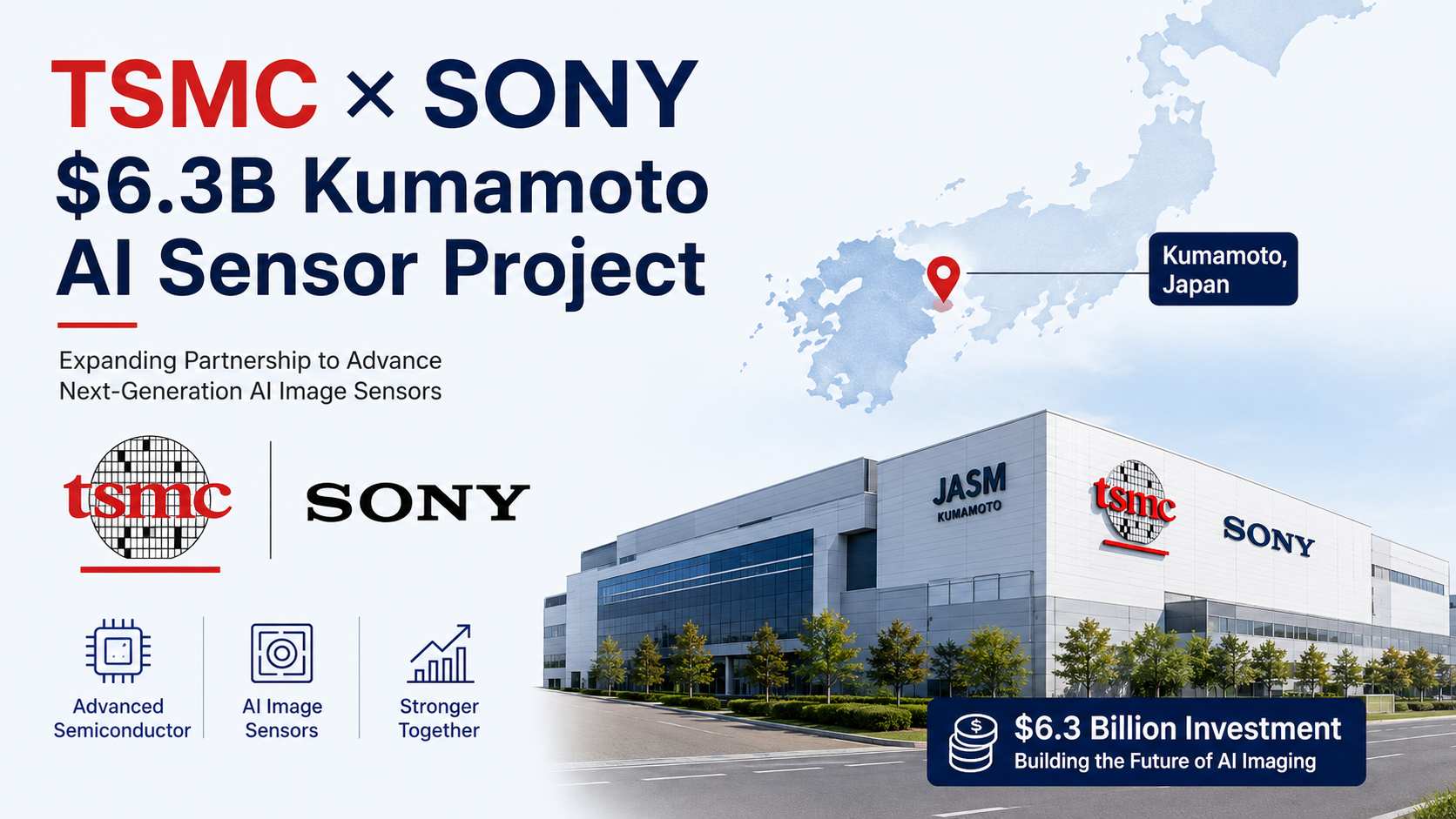 Sony-TSMC จับมือเปลี่ยนอนาคตเซนเซอร์กล้องสมาร์ทโฟน