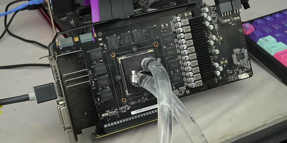 Direct Die Cooling ดันอุณหภูมิ GPU ลงเหลือ 28°C ด้วยบล็อก 3D