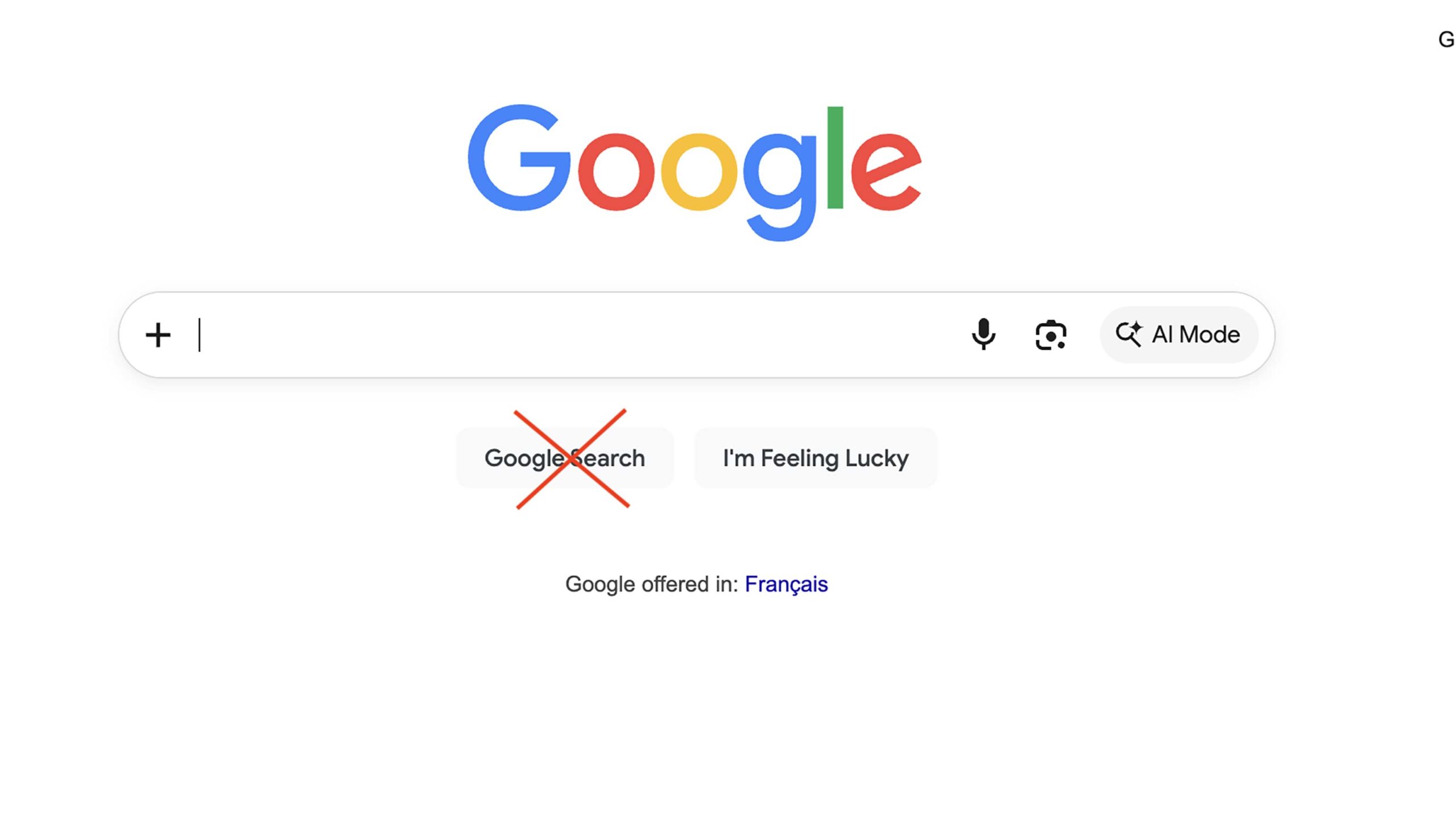 เมื่อหน้าแรก Google Search ดัน AI ขึ้นหน้า…ปุ่มค้นหาไม่ใช่พระเอกอีกต่อไป
