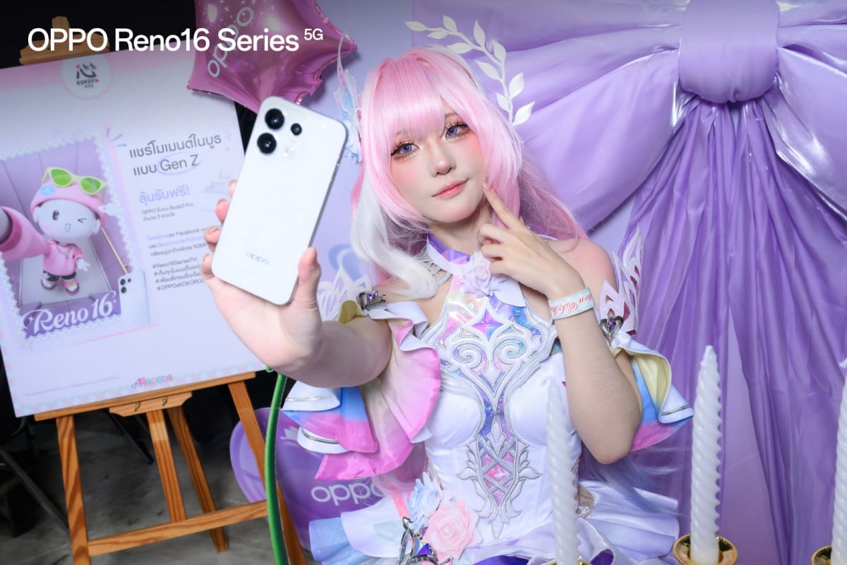 ถ่ายคอสเพลย์ให้เต็มเฟรมด้วย OPPO Reno16 Series 5G และเลนส์ Ultra-Wide 50MP