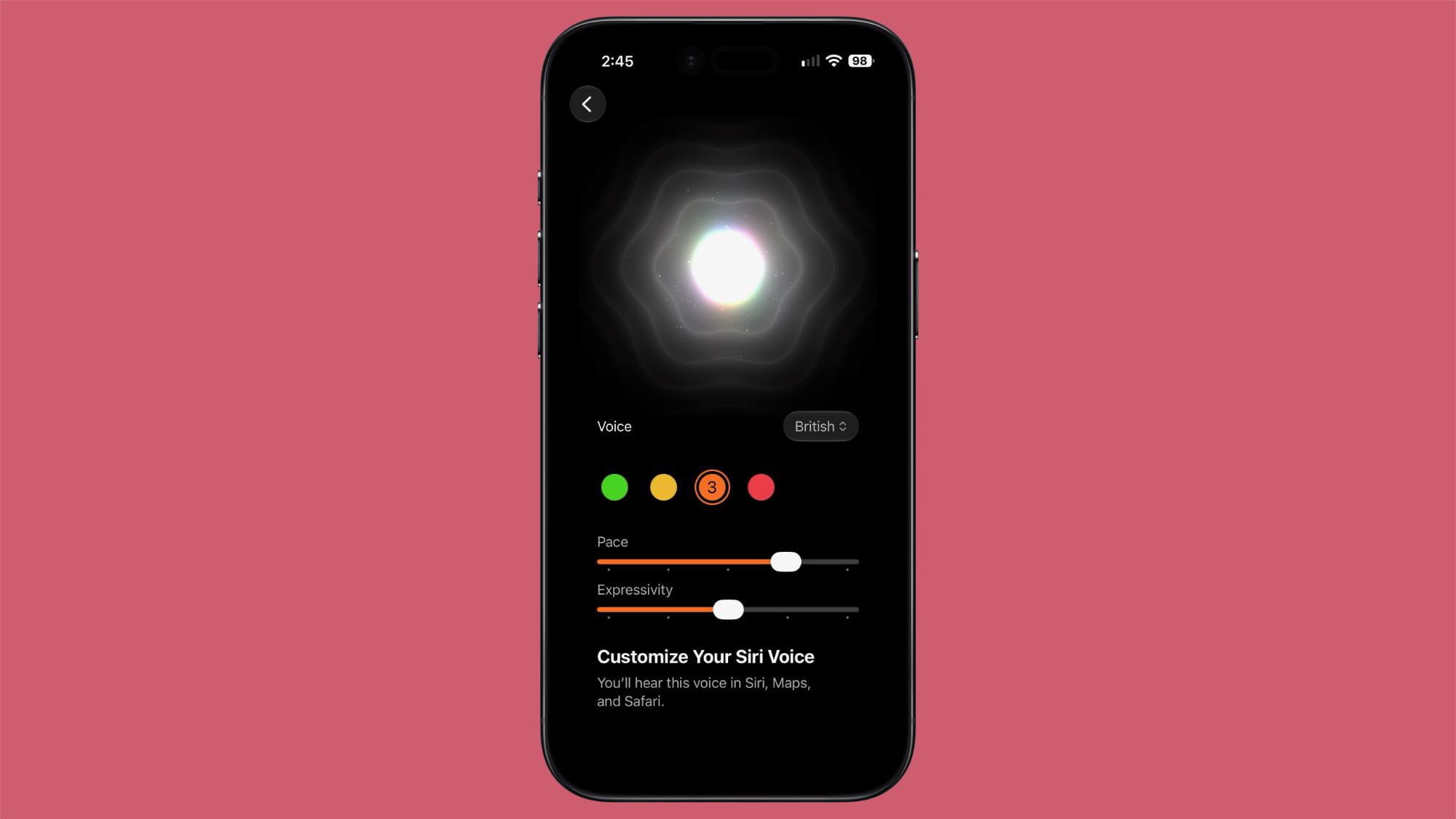 Siri AI บน iOS 27 Beta 5 ปรับเสียงได้ดั่งใจด้วยสำเนียงและความเร็วพูด