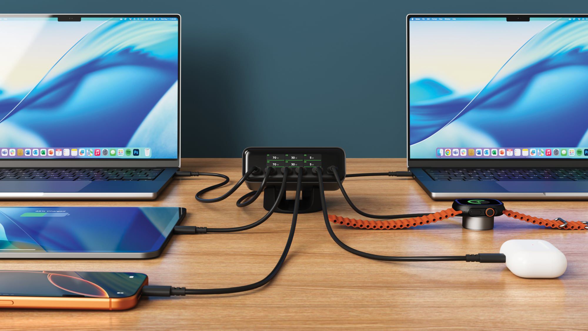 สายเดียวเอาอยู่: เลือกเดสก์ท็อป GaN charger และ USB-C ฮับสำหรับแล็ปท็อปให้โต๊ะทำงานโล่ง