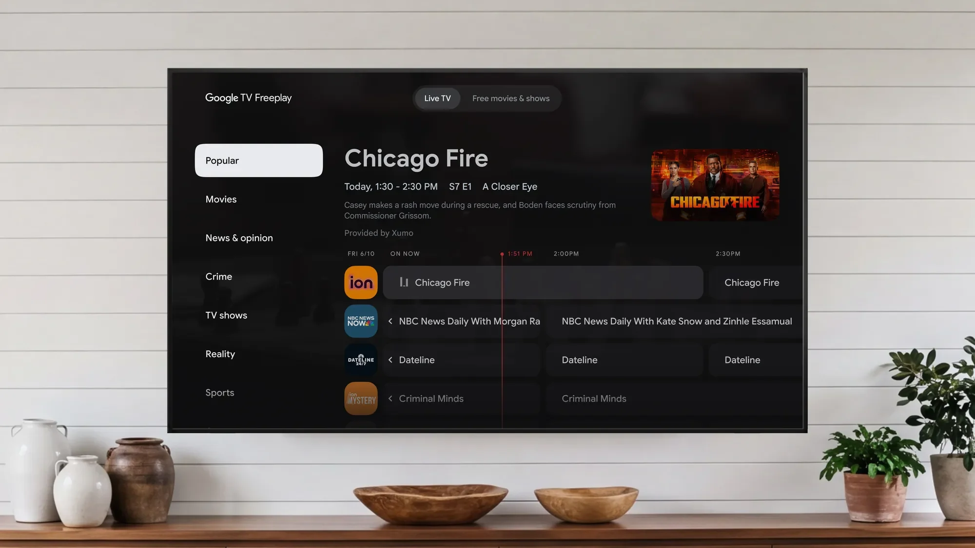 ดูหนังฟรี ไม่ต้องจ่าย บน Google TV Freeplay กับคลัง 10,000 เรื่อง